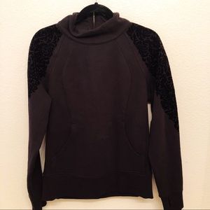 Lululemon Athletica Floral Flock Pullover